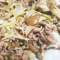 ☆reえり☆'s cooksnap of when they made きのこと豚肉の大葉しょうが炒め.