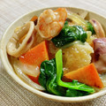 いなばっくす☆'s cooksnap of when they made おこげの海鮮あんかけ。.