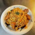 オムレッツ's cooksnap of when they made 茄子と玉ねぎと挽肉のアラビアータ.