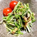 ウマナミ's cooksnap of when they made モリモリ食べれる水菜とシーチキンのサラダ.