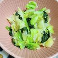 ＊＊めろん＊＊'s cooksnap of when they made 簡単！5分で＊春キャベツと大葉のナムル.
