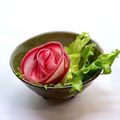 かっちゃん杉's cooksnap of when they made 桃の節句♡蕪甘酢漬けで花を飾りましょう♪.