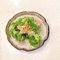 クックEBXFTK☆'s cooksnap of when they made ピーマンのとツナの和え物.
