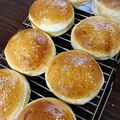 ここっここ's cooksnap of when they made 再現！KFCの全粒粉入りバンズ♪.
