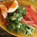 saki1010's cooksnap of when they made そうめんかぼちゃのレンチン冷やし中華.