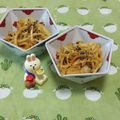 みかかめ's cooksnap of when they made かぶの皮のきんぴら.