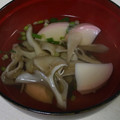 はちみつlove's cooksnap of when they made 舞茸とかまぼこのお吸い物.