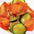 MAXA！'s cooksnap of when they made トマトとズッキーニの中華サラダ♪.