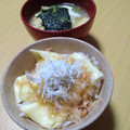 よちりん's cooksnap of when they made おかかマヨ醤油のとろ～り♪しらすご飯.