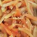 ♪じゅんちこ♪'s cooksnap of when they made ★糖類不要★ヤーコンとにんじんのきんぴら.