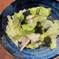 スージー＆ジル's cooksnap of when they made レタスと塩昆布と焼き海苔を和えただけっ！.