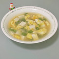 キンプリ's cooksnap of when they made 豆腐と青ネギの卵スープ (о'∀').