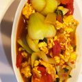 とりちゃん、's cooksnap of when they made トマト･チンゲン菜･卵の中華風炒め.