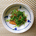 ﾁｲﾁｬﾝﾏﾏ's cooksnap of when they made 簡単☆豆苗と桜えびのにんにく炒め.