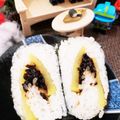 ゆるмαмα's cooksnap of when they made 沢庵と昆布の二刀流おにぎり.