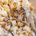 komachicco's cooksnap of when they made 豆腐皮で濃厚カルボナーラ.