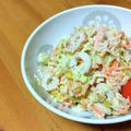 ちーまぐ's cooksnap of when they made キャベツナちくわの✿胡麻マヨサラダ✿.