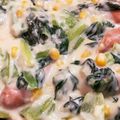 なみみみみ。's cooksnap of when they made ◆小松菜とウインナーのクリーム煮◆.