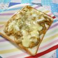 yukanosuke's cooksnap of when they made お手軽★ゆで卵カレートースト.