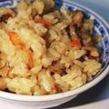 三七子's cooksnap of when they made 【超簡単！絶品！】鶏五目混ぜご飯！.