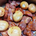 Ｕ子310's cooksnap of when they made 圧力鍋で、豚肩ロースの柔らか角煮.