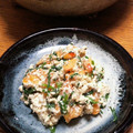 木漏れ日の台所's cooksnap of when they made 柿と春菊の白和え.