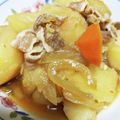 まあちゃんとペロ's cooksnap of when they made レンジで時短☆肉じゃが☆めんつゆ.