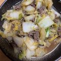 Reo14☆'s cooksnap of when they made 牛肉と白菜のすき煮.