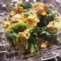 TeaChan214's cooksnap of when they made 菜の花と卵のツナマヨ和え.