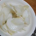 ♡Catherine's cooksnap of when they made お弁当に！大根と胡瓜のこぶ茶漬け.