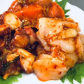 ♡マッキークッキング's cooksnap of when they made 【旨辛】海鮮キムチ・三種盛り.