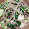 クックHBQ370☆'s cooksnap of when they made 作り続けたいおかず！豚挽肉の和風肉豆腐！.