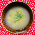 チェックのミニくま's cooksnap of when they made 簡単♡冷凍むきあさりどっさり味噌汁♡.