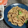 Halcandy51's cooksnap of when they made 豚肉と舞茸の生姜炒め♪.