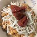 ベティ３'s cooksnap of when they made 納豆アレンジ♪ 納豆としらす梅干し.