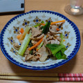 Avanti20's cooksnap of when they made 簡単☆小松菜と豚肉の焼き肉のタレ炒め.
