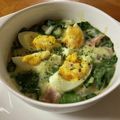 レディー・ババア's cooksnap of when they made 熱々ほうれん草とゆで卵のグラタン.
