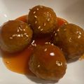 たなかちっち's cooksnap of when they made おうち中華　ケチャップで肉団子の甘酢あん.