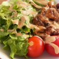 どこでもいっしょ's cooksnap of when they made 豚ロースのカフェ風サラダ丼。.