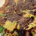 MULA's cooksnap of when they made リメイク！お好み焼き風.