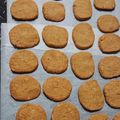 toumi's cooksnap of when they made バター無し♡さくさくきな粉クッキー♡.