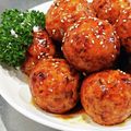 クックUR9L2V☆'s cooksnap of when they made 根菜たっぷり鶏ひき肉ヤンニョムつくね.