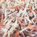 ぽちゃすけ's cooksnap of when they made 水煮で美味しく◎サバ缶と大根のサラダ.