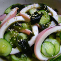 mogumokura's cooksnap of when they made きゅうりとわかめの酢のもの.