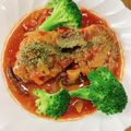 hime1031's cooksnap of when they made 煮込みハンバーグ　トマトソース.
