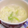 アヒる子's cooksnap of when they made 生姜でポカポカ・玉子スープ.