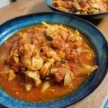 もかしゅん's cooksnap of when they made さば味噌煮缶と春キャベツのカレー煮込み.