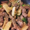 たぷりしゃす's cooksnap of when they made 山芋と豚ロースのバターにんにく炒め！.