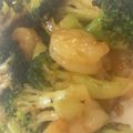 ayachan66's cooksnap of when they made エビとブロッコリーのオイスター炒め.