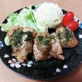ちちゃとおはる's cooksnap of when they made 鶏の青海苔焼き.